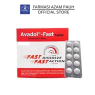 AVADOL FAST TABLET 10'S (PARACETAMOL)