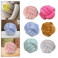[Asiyy] Knot Pillow Ball Cushion Round Throw Pillow for Bedroom Decoration