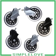 [Simple] Waveboards Scooter Castor Board Replacement Wheel Skateboard Luggage Roller - as described, A