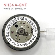 Japan Gmt Nh34 Movement Automatic 24 Jewels Mod Mechanical Watch Movement Nh34a 24h Gmt Hands Date A