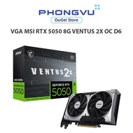 MSI RTX 5050 8G VENTUS 2X OC Video Card (8GB GDDR6) - 36 monthsI. Outstanding Features Stable Perfor