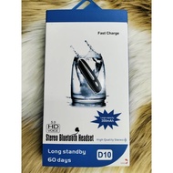 Original Samsung D10 Water Proof Wireless Bluetooth 4.1 Earphone Long