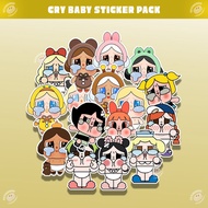 16pcs CRY BABY Sticker Pack | Cry baby aesthetic stickers