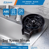 Black Jug Rinser - Washer Bar Glass Washer Bottle Steam Pitcher Rinser