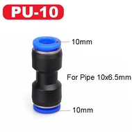 Pneumatic Fittings Fitting reducer Plastic Connector PU PG 4mm 6mm to 8mm 10mm Air water Hose Tube P