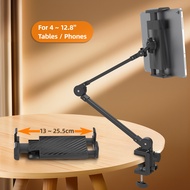 GOOJODOQ Tablet table clamp/ Headboard (FREE mobile handle)Tablet table clamp/ Clamp can be extended