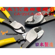 [Tainan Marutoyo Tools] [Japan TTC Kakuda Classic Cable Cutter Made in Japan CA-22 _ CA-38 _ CA-60 _