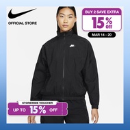 Nike Womens Sportswear Essential Windrunner Woven Jacket - Black [DM6186-010]