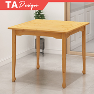 Furniture Direct X09 Oriental style 78x78cm Solid Bamboo Square Table