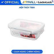 Hộp thủy tinh LocknLock BLANC bảo quản thực phẩm 640ml LLG1102 - Hàng chính hãng, chịu nhiệt cao - J