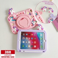 3D Unicorn Soft Kids Handle Case With Strap For Samsung Galaxy Tab A 8.0 2019 A7 A8 A9 A9+ Plus S6 L