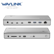 WAVLINK Thunderbolt 4 Docking Station 98W PD Single 8K or Dual 4K Display for MacBook Pro/Air Thunde