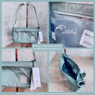 (ของแท้ ผ้ากันน้ำ มีป้ายกันปลอม) สะพายข้าง Legato Largo MINI Shoulder Bag A5 (LI-V0081)