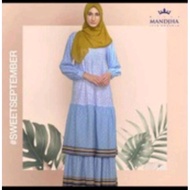 Mandjha Ivan Gunawan Gamis Ruffles Floral Dress, ADA MALIKA, DIANA, JEMIMA,APHRODITE,ALYONA,ANASTASI