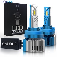 CarTnT 1 Cặp Đèn Pha Led Canbus 32000LM H11 H4 HB3 9005 HB4 9006 H8 H11 ZES Bóng Đèn Xe Hơi Đèn Sươn