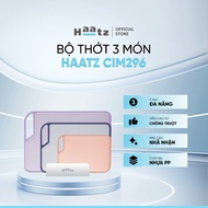 Haatz Cutting Board Set - 3 Genuine Multi-Purpose Cutting Boards - 24 Months