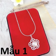 Dây Chuyền Nữ Bạch Kim Thiết Kế Hàn Quốc M1 - Thúy Phụng - D170572 - { Sáng Như Vàng Thật - Chất Liệ