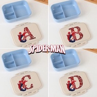 Spider Man lunch box letter A~Z simple and portable food storage box cartoon fresh-keeping and insul