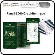 Pencil FABER CASTELL 9000 Graphite Pencil HB B 2B 3B 4B 5B 6B 7B 8B H Exam Painting Pencil