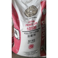 [25 KG REPACK] 105M Gold Coin Dedak Ayam Penelur / Chicken feed Poultry Layer