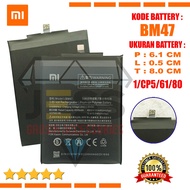 Baterai Battery Original Xiaomi BM47 &amp; BM-47 For Tipe HP Redmi 3 , Redmi 3s , Redmi 3x , Redmi 3 pro , 3pro , Redmi 4x