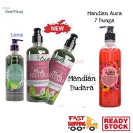 DHERBS GEL MANDIAN 7 BUNGA (MERAH)  / GEL MANDIAN MADU BIDARA 500ml
