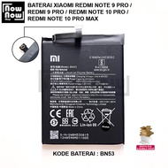 Baterai Xiaomi Redmi Note 10 Pro / Redmi Note 10 Pro Max BN53 Batre HP