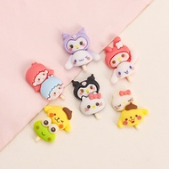 DIY Resin Embellishment Sanrio Popsicle Shoe charm Crocs Jibbitz Shoelace Clip My Melody Hello Kitty Little Twin Stars