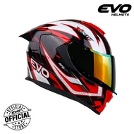 EVO GT-PRO Xenith Dual Visor Full Face Helmet with Free Clear Lens