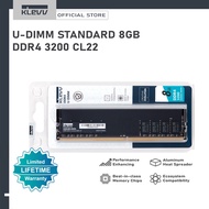 KLEVV Performance Memory: 8GB DDR4 3200 CL22 UDIMM ( Desktop )