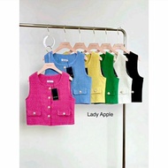 LADY APPLE VEST TOP PREMIUM BANGKOK VEST TOP BA143