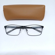 [TERMURAH ]RB502 Frame Kacamata Sport Pria Besi/Kacamata Frame +Lensa Gratis Minus Photocromic Anti 