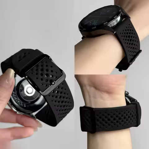 22mm Breathable Silicone Strap For OnePlus Watch 3 2 2R/OnePlus 46mm Watchband For OPPO Watch S/OPPO