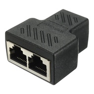 Compact 1 to 2 Ethernet Splitter RJ45 Lan Network Splitter
