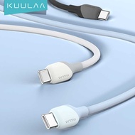 KUULAA C 30W PD Fast Charging Charger 15 Pro/ProMax USB Type C-C iPhone 15/Plus Switch Data Cord to 