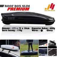 ROOF BOX ROOFBOX XPANDER BAGASI ATAS MOBIL GLOSSY SLIM ABS - LIONEL STORE01