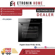 Fujioh 72L Built-In Oven with Telescopic Rails FV-EL63 | FV-EL 63GL