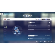 Pokemon Legends Z-A - 6IV Shiny Tyrunt