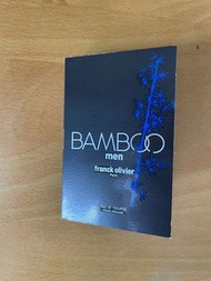 全新 Franck Olivier Bamboo Men perfume sample 男仕香水試用裝 1.5mL