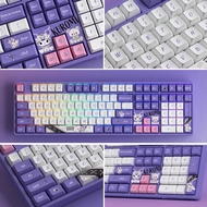 Bàn phím cơ không dây AKKO 5108B phiên bản giới hạn Kuromi có LED RGB hotswap JDA keycap CS crystal