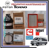 OIL FUEL AIR FILTER FOTON TOANO PACKAGE ORIGINAL