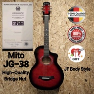 Mito MG-38 / JG-38 / PF-38 / D-38 inch Acoustic Guitar Folk Guitar # F310 Gitar Kapok Akustik Capo T