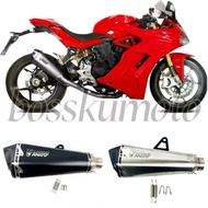 51MM 61MM UNIVERSAL MIVV MUFFLER PIPE AKZOS EXHAUST ONLY