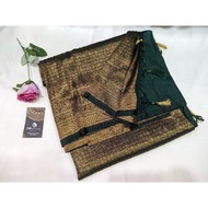 Kubera Pattu Copper Zari Saree