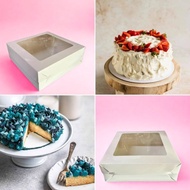 9x9x3” Cake Box 10 pcs – For Petite Cakes & Sweet Moments