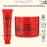 Lucas Paw Paw Papaw lip balm full size, multi-purpose, prevents chapped lips, soothes skin, genuine