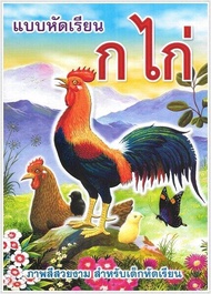 แบบหัดเรียน ก.ไก่ (ใหญ่ กระดาษปรู๊ฟ)