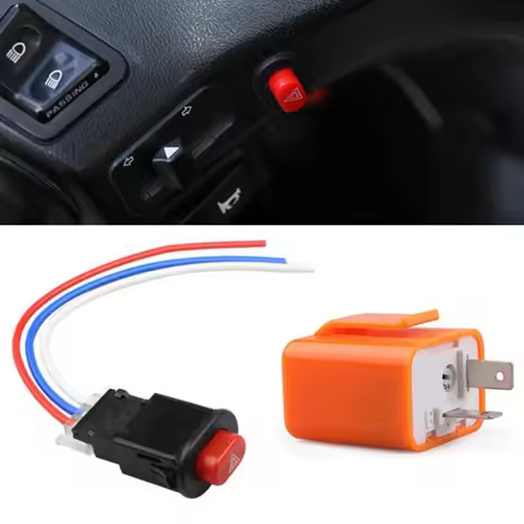 Motorcycle Adjustable LED Blinker Relay Hot Sale Motor Flash Switch LED Blinker Relay Double Flash S