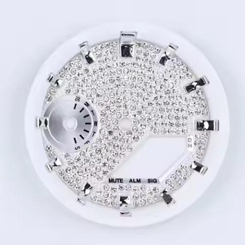 For Casio G-SHOCK GA-2100 GA-2110 Starry Sky Diamond Dial Modified Farmer's Oak GA-2100 GA-2110 Spar