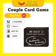 (FunToy SG) 88 Great Convo Couple Card Game - Card Game